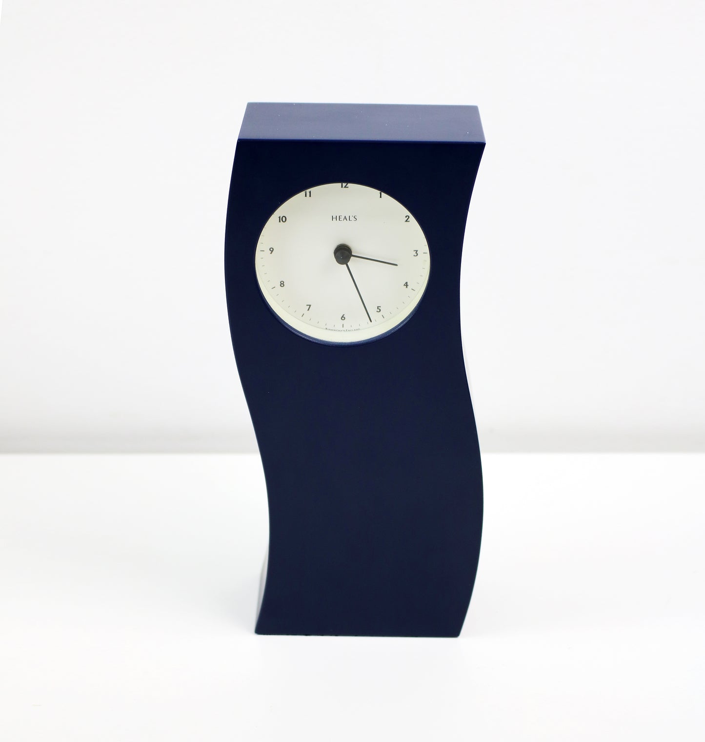 Postmodern mantel clock by Heals - 1990s vintage
