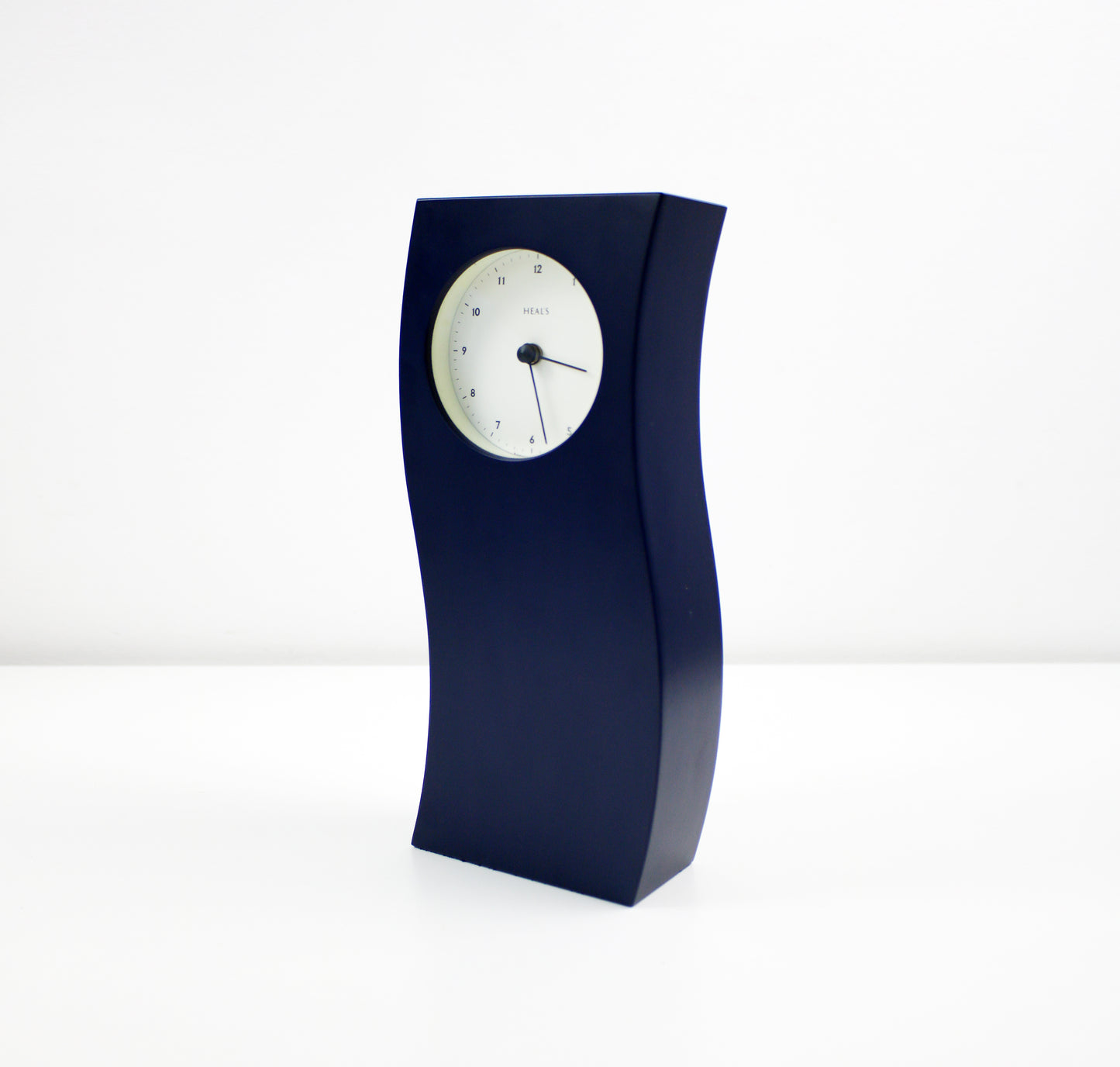 Postmodern mantel clock by Heals - 1990s vintage