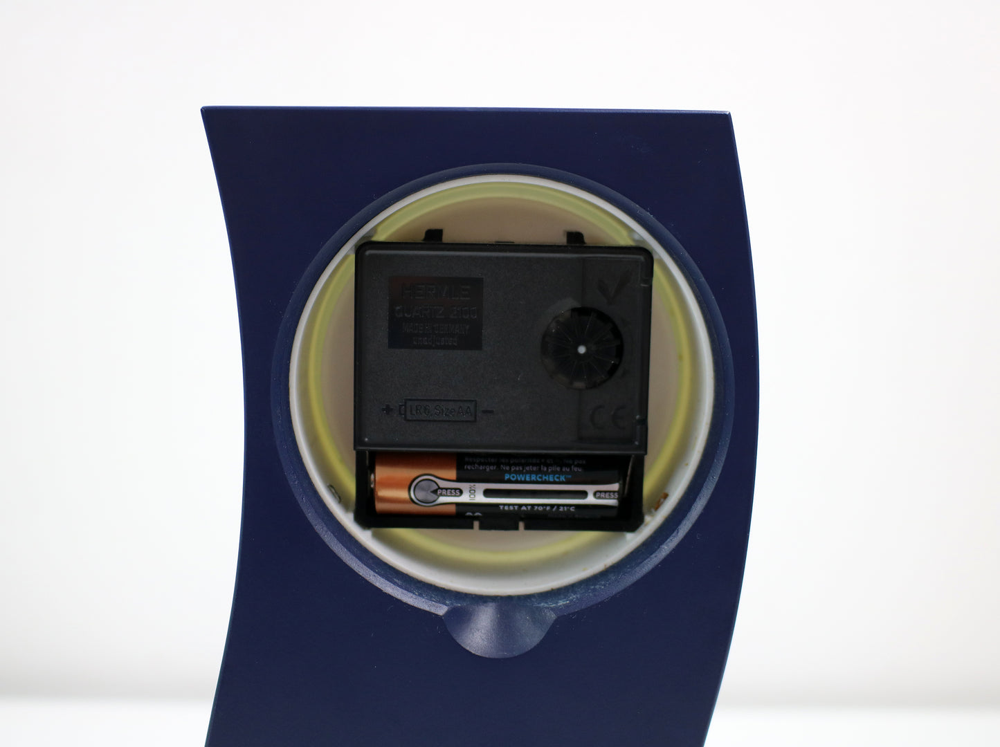Postmodern mantel clock by Heals - 1990s vintage