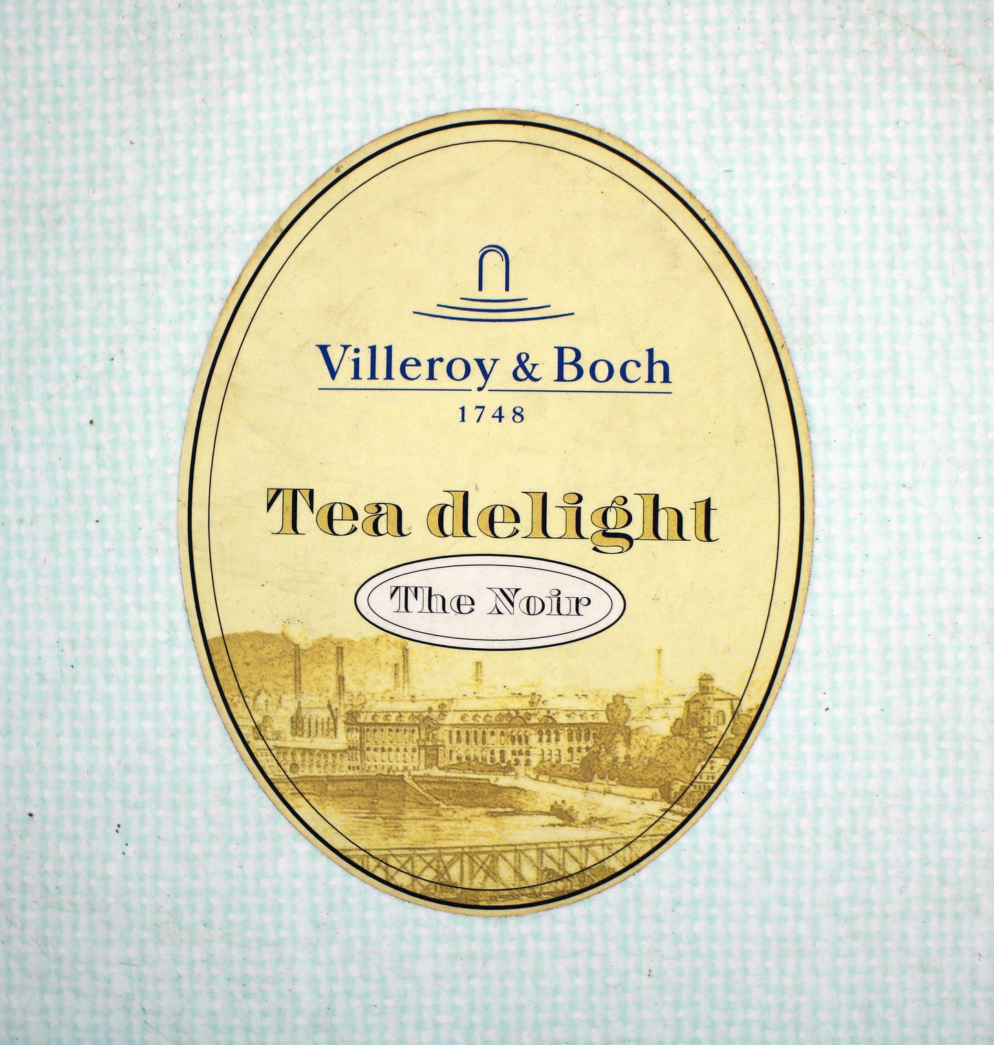 Noir Aqua tea serving set by Villeroy & Boch - retired design early 21st century