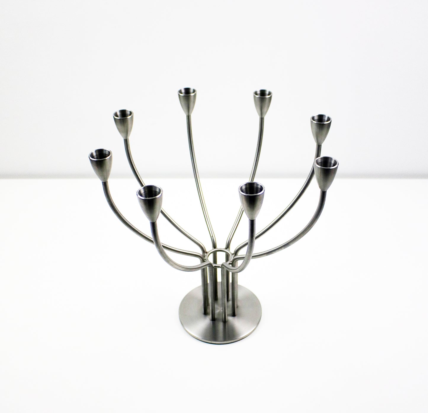 Knut and Marianne Hagberg for Ikea - Stockholm steel candelabra Stockholm