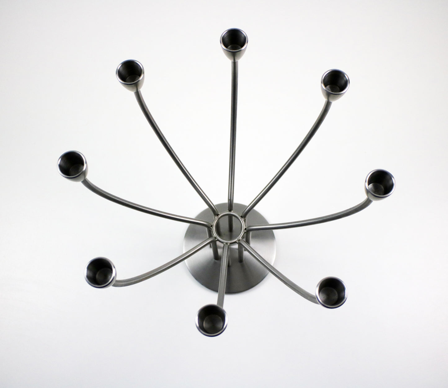 Knut and Marianne Hagberg for Ikea - Stockholm steel candelabra Stockholm