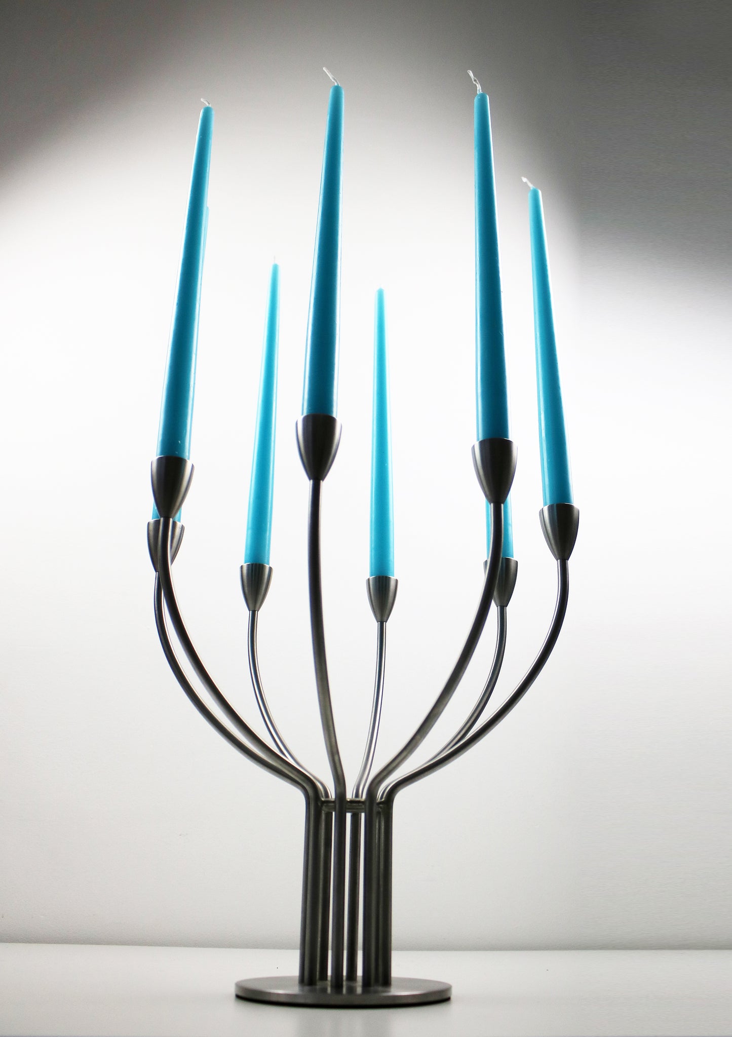Knut and Marianne Hagberg for Ikea - Stockholm steel candelabra Stockholm