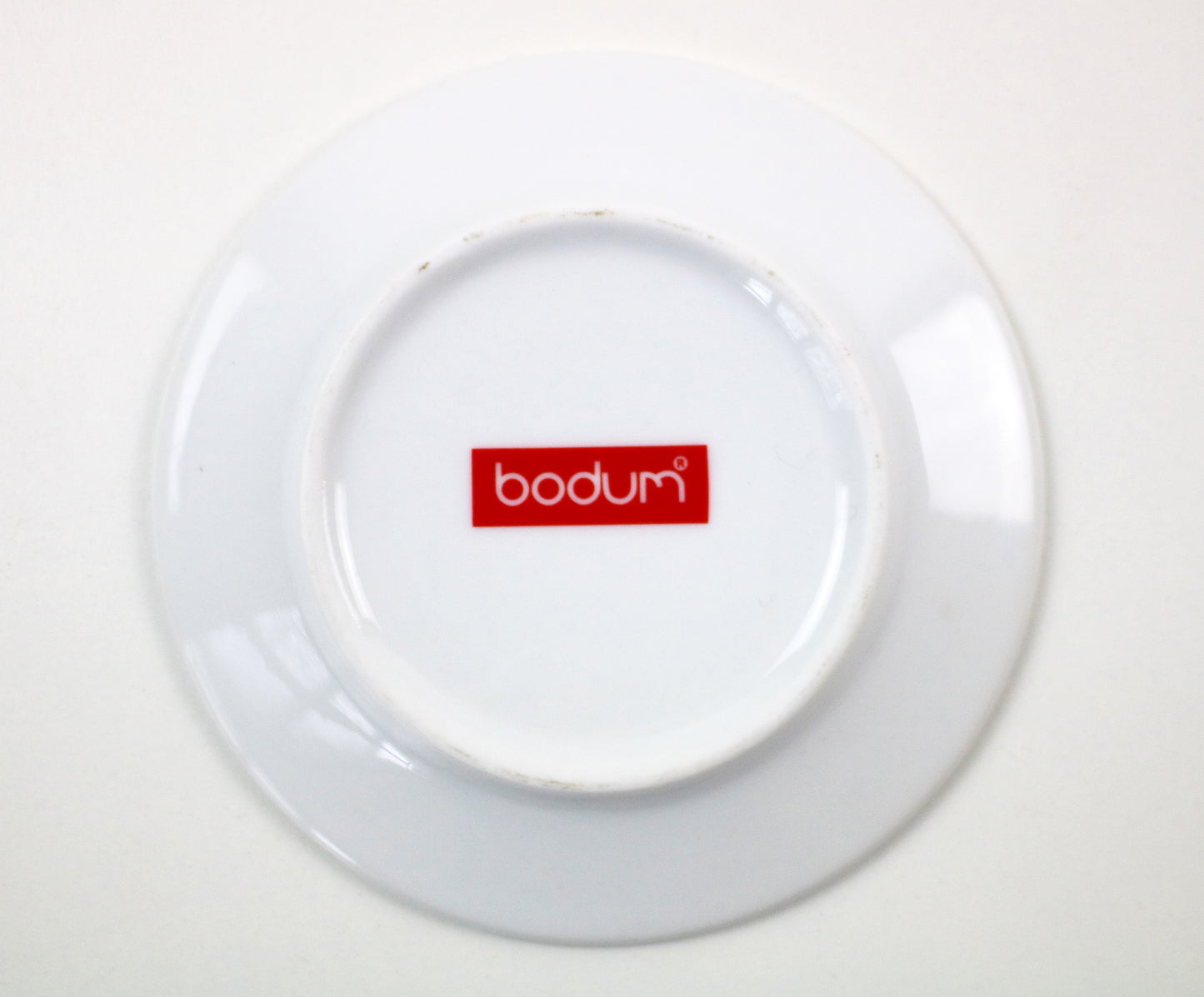 Paula by Bodum Denmark - black and white espresso cup and saucer set