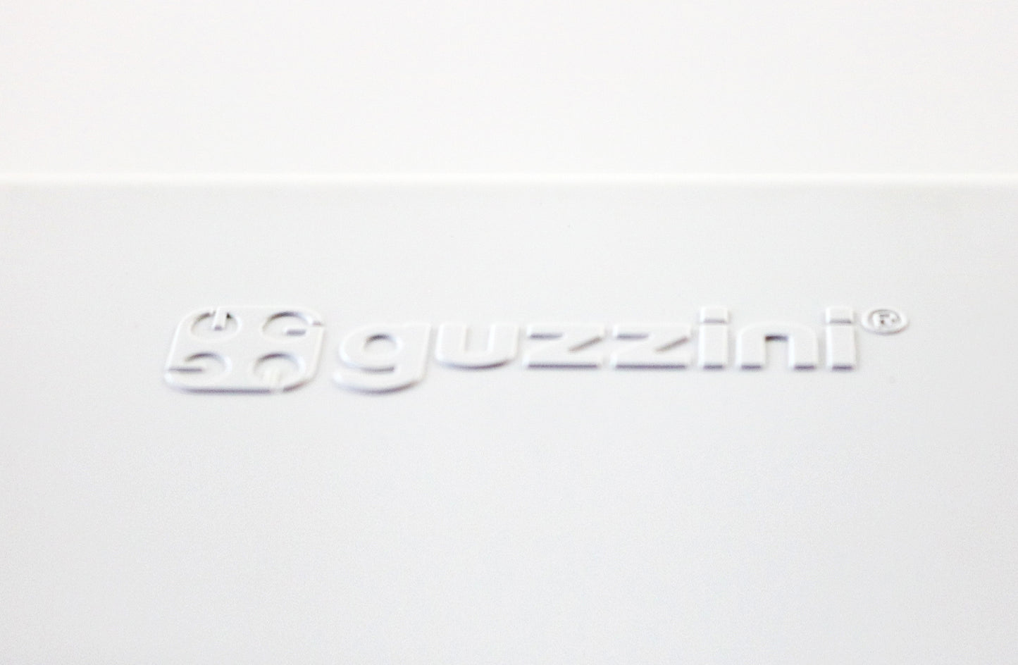 1994 bar cart / trolley by Ugolini Design for Guzzini - Italian white plastic unused stock