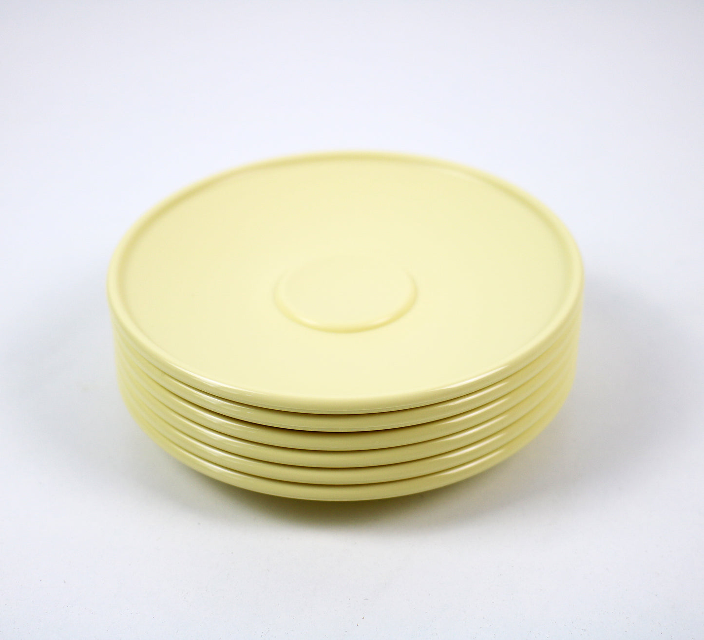 Angletti and Ruzza Zaza espresso cups - cream yellow Fratelli Guzzini