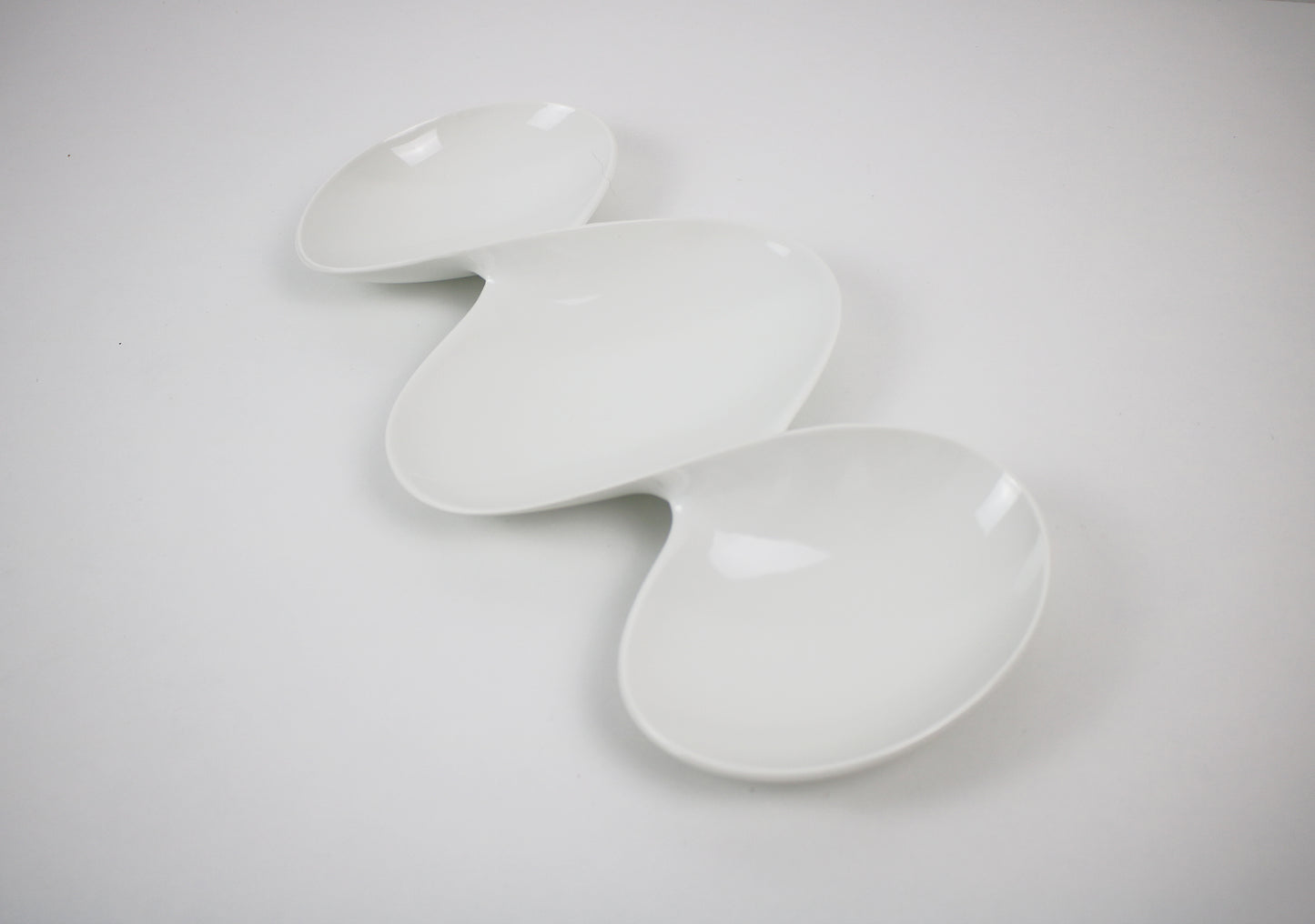 Scott Henderson 2001 Wovo Twist Bowl - white. Unused vintage stock