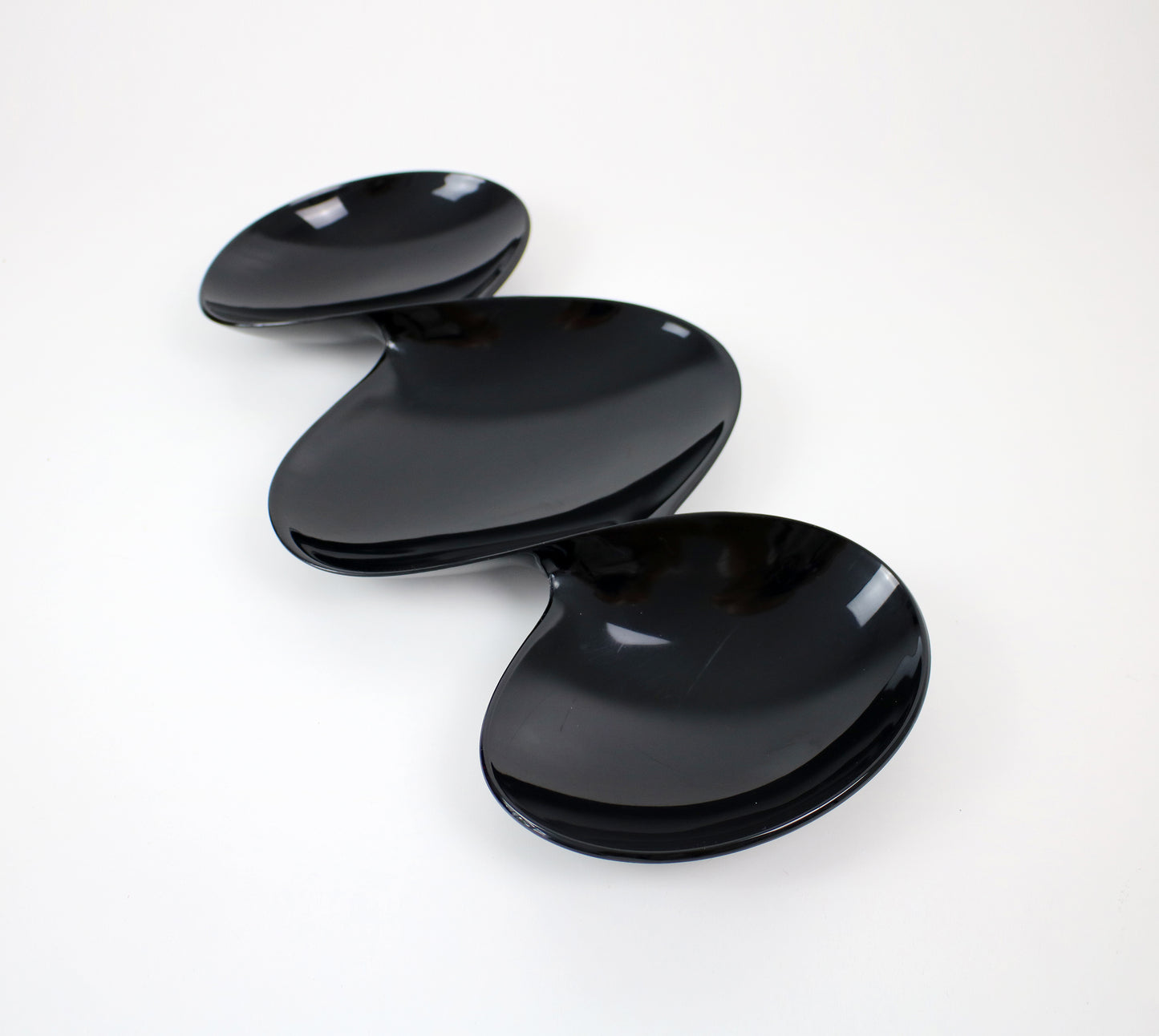Scott Henderson 2001 Wovo Twist Bowl - black. Unused vintage stock