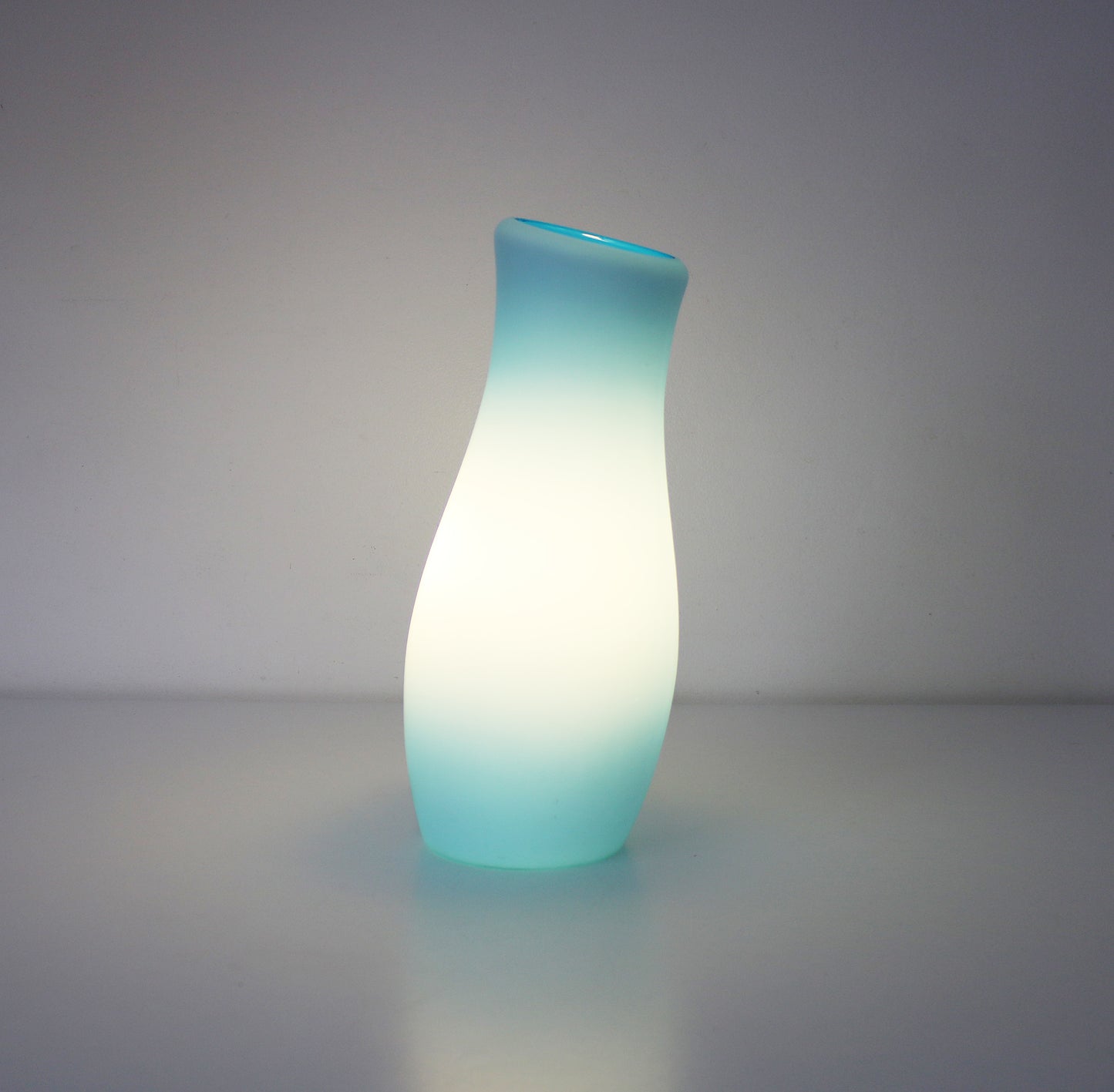 Mylonit cased glass table lamp by IKEA 1990s