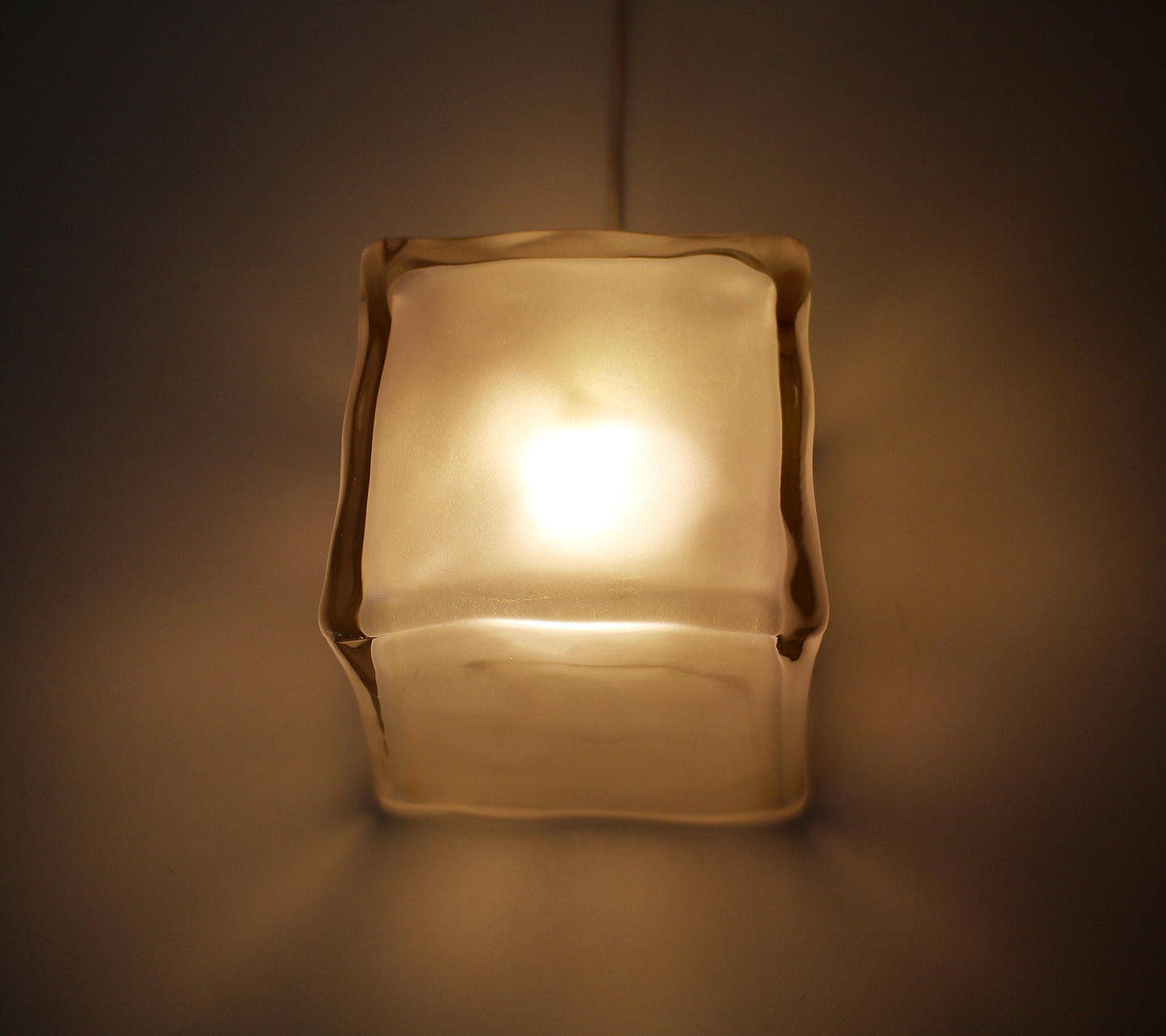 Iviken ice cube lamp by Henrik Leander for IKEA 2003