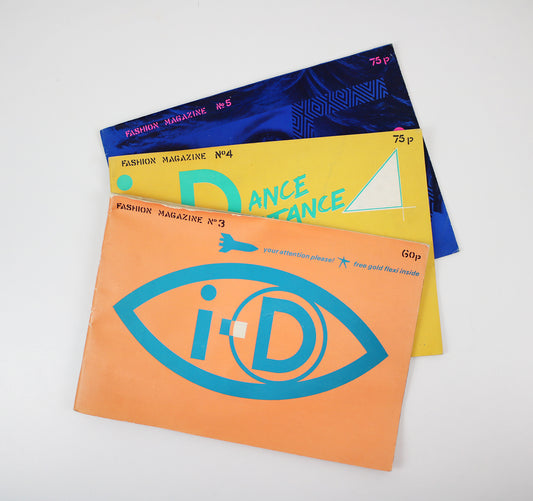 i-D magazine rare early 1980s landscape editions