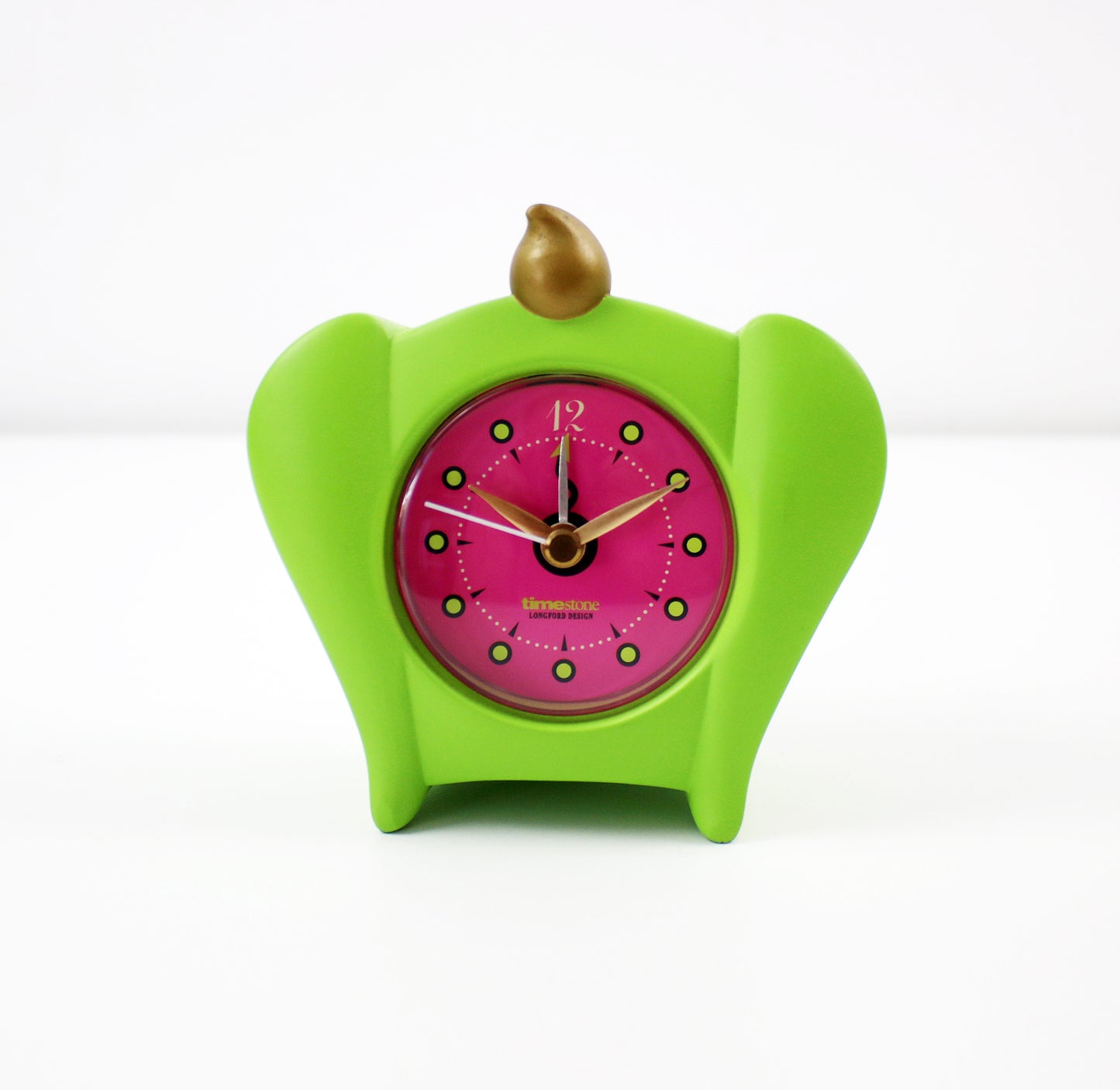 1980s Memphis post-modern clock by Timestone Longford Design