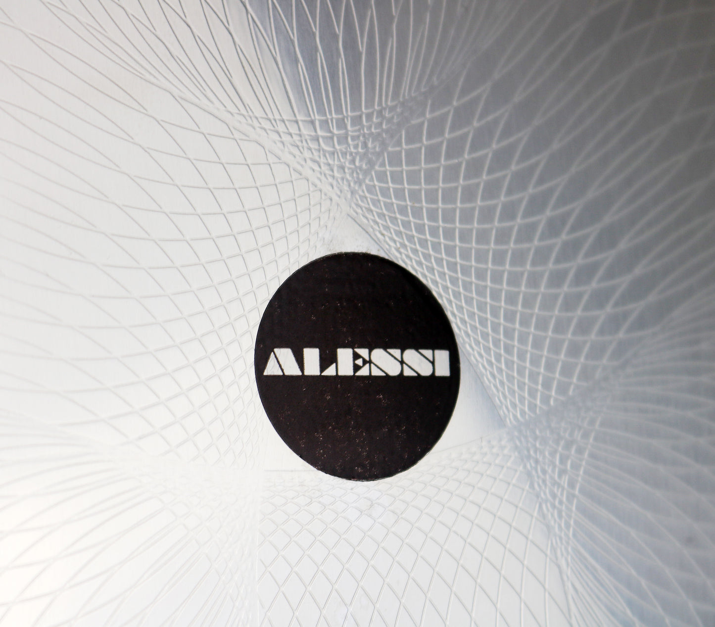 Alessi Trifolio tray in steel by Franco Grignani 1970s