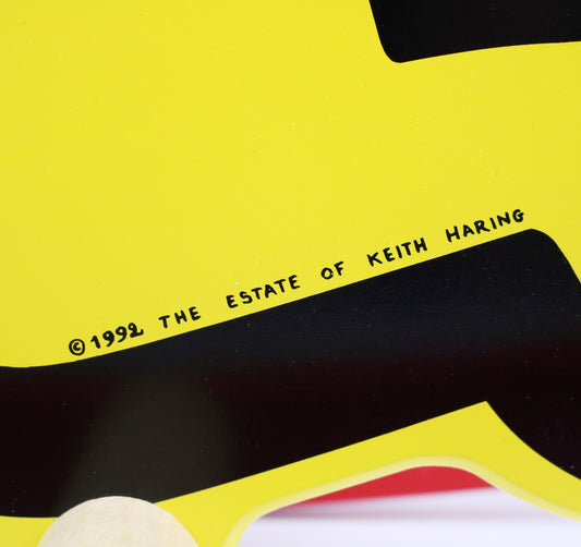 1990s Keith Haring radiant baby rocker - unused vintage collector's item