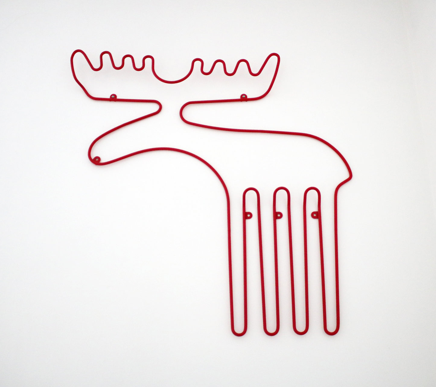 ikea sprallig moose wall coat hooks retro vintage