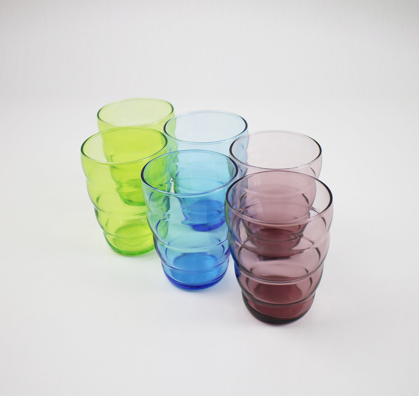 Retired and preloved Skoja beehive glasses by IKEA 2012 - sold in pairs