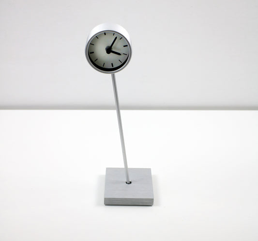 Rorlig clock by  IKEA 2000 in silver