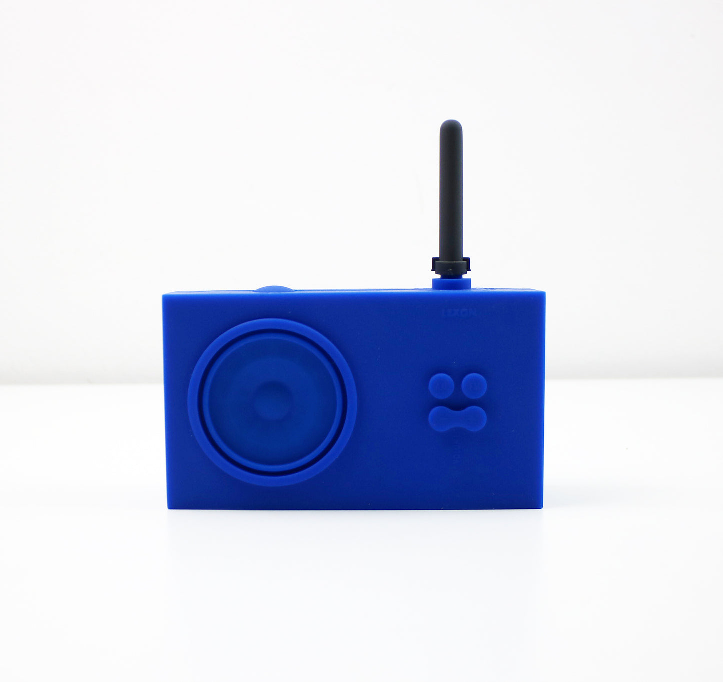 Original 1997 Tykho LA42 rubber radio by Marc Berthier for Lexon Design