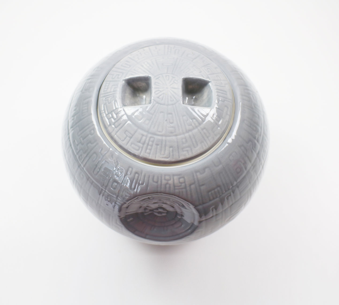 Rare Star Wars Death Star ceramic storage jar Zeon Lucas Film