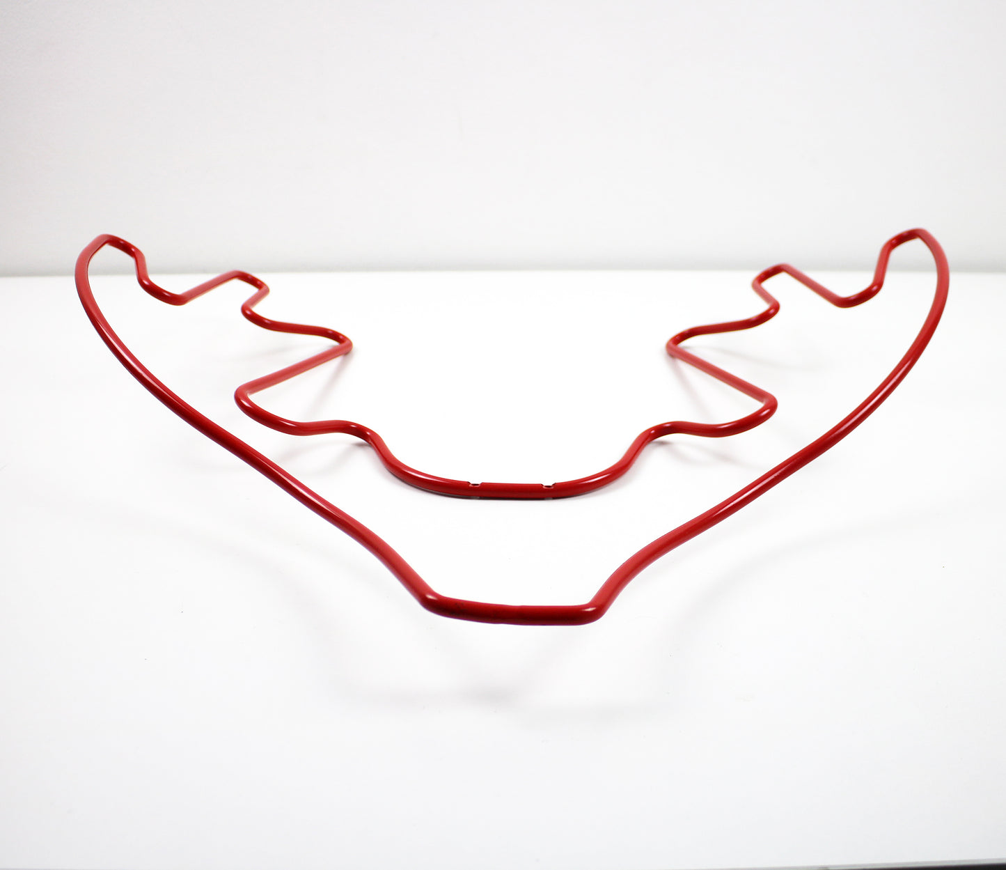 Alexander Taylor wire Antlers coat rack in red - preloved and rare
