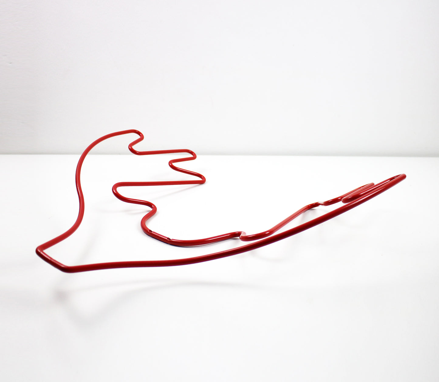 Alexander Taylor wire Antlers coat rack in red - preloved and rare