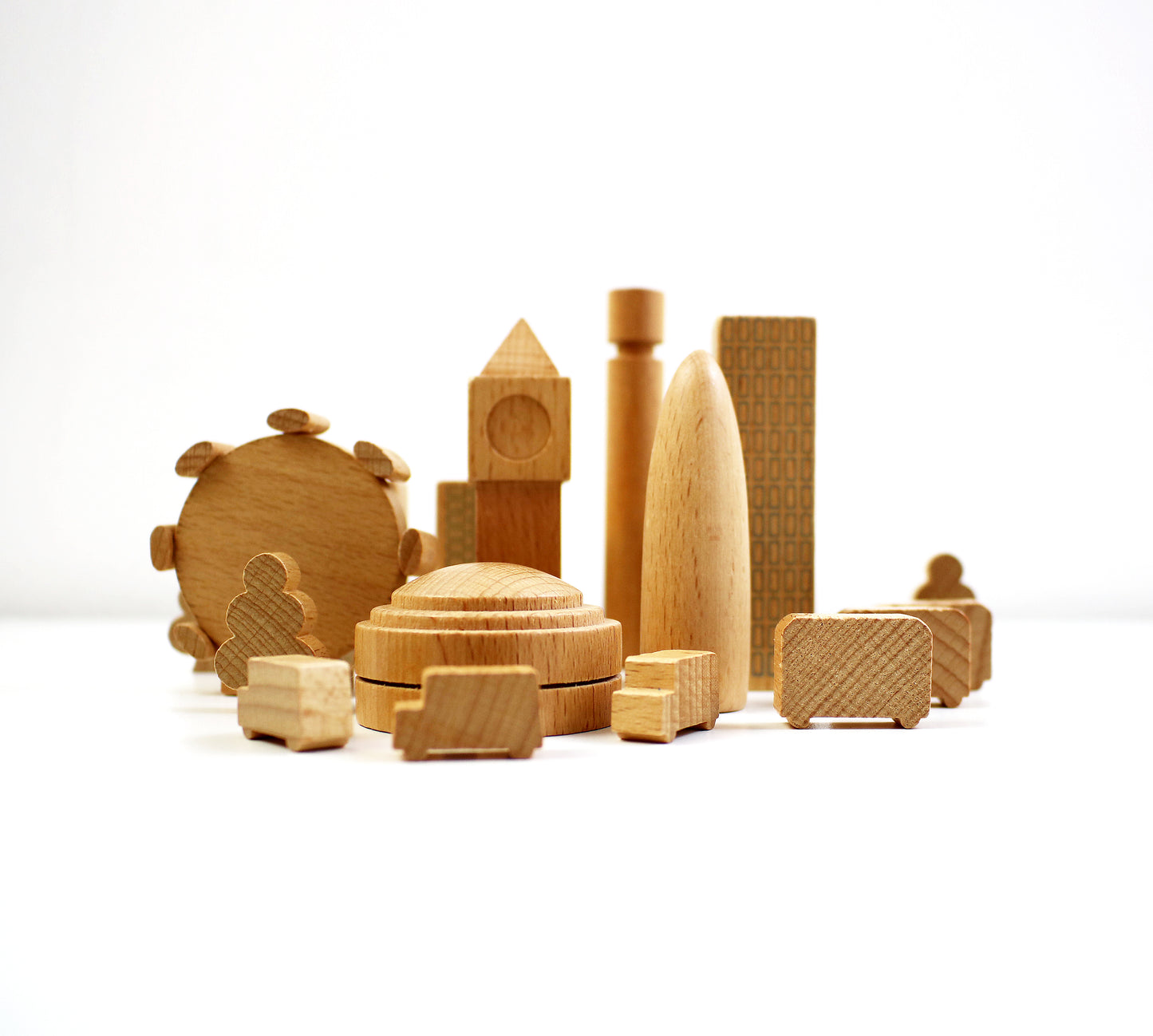 muji city of london in a bag wooden blocks