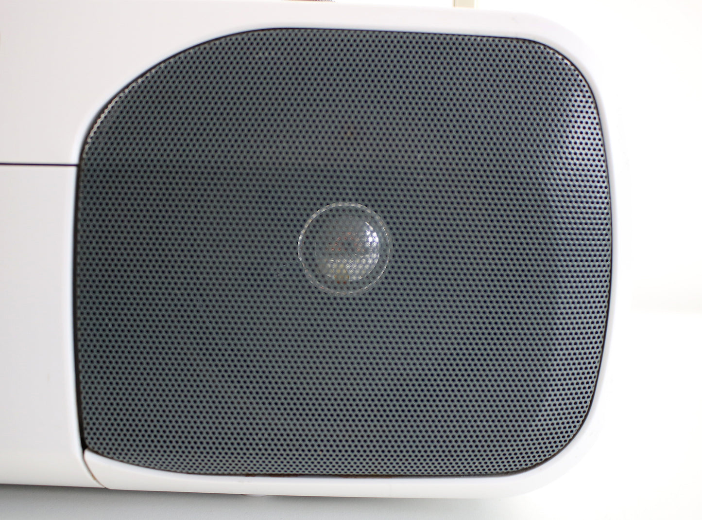 Space age 1989 Sony boombox - radio cassette in pearl white