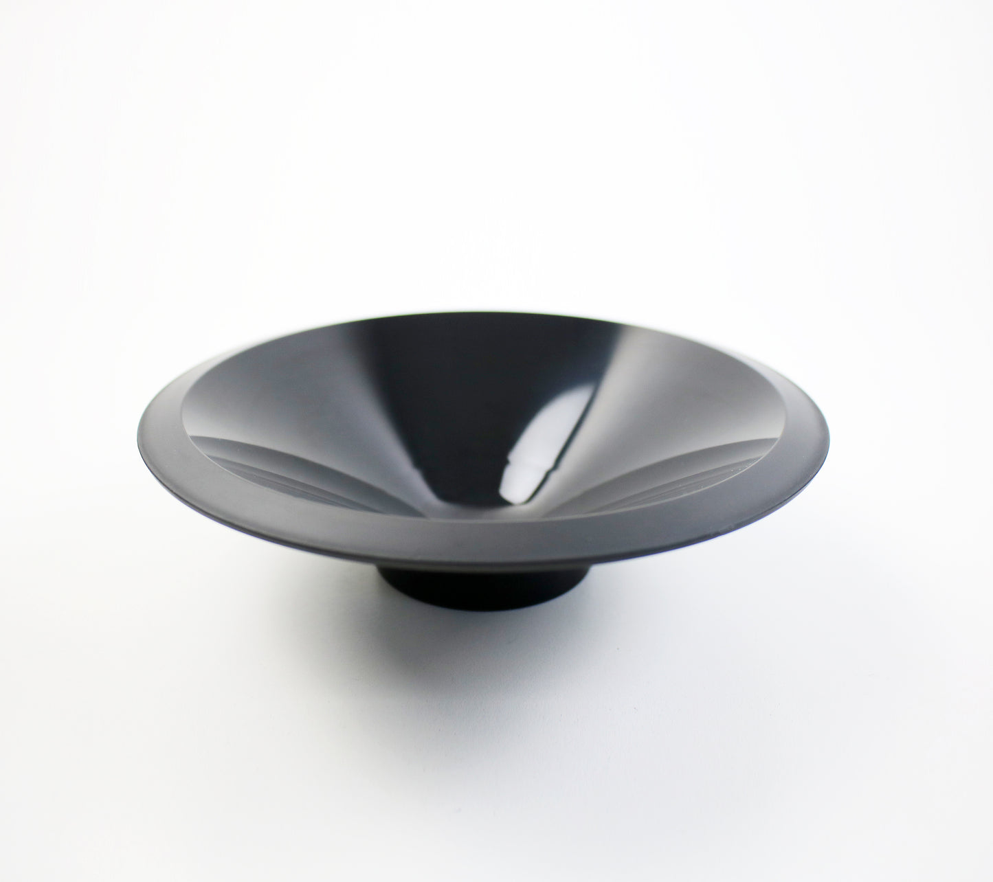 Paulus Van Leeuwen for Spong - Postmodern salad bowls in black plastic - set of 4