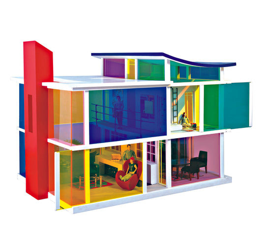 Vintage boxed Kaleidoscope House Designed by Laurie Simmons Peter Wheelwright for Bozart Toys