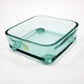 Jens Quistgaard Dansk Designs lattice teak and glass dish serving tray Signed JHQ