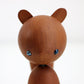 Mid century stylised wooden squirrel by Senshukai Japan boxed