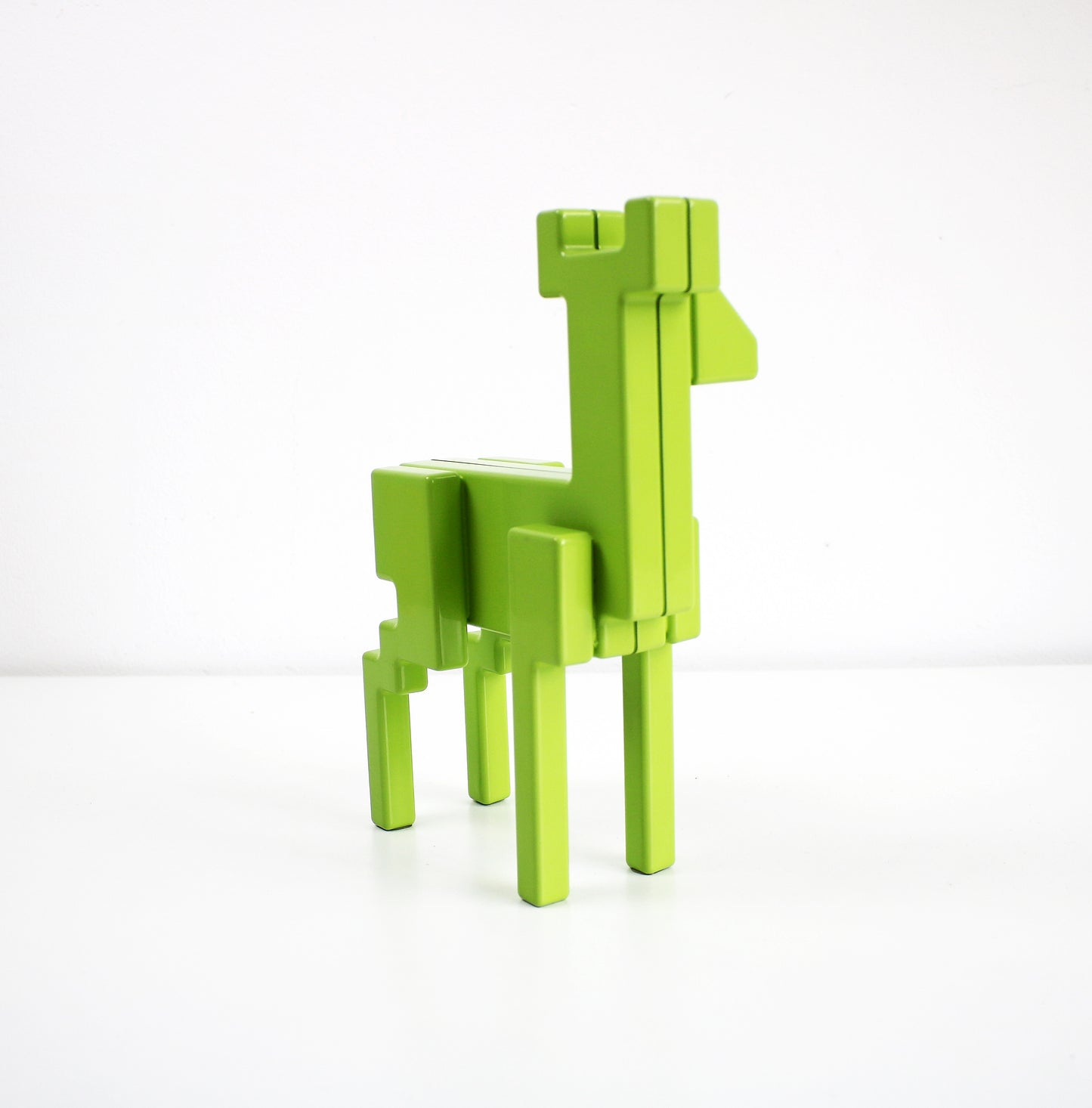 Retired and preloved Samspelt pixel deer by Monika Mulder for IKEA