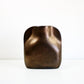 John Rocha statement vase in bronze glaze black interior stoneware contemporary rare