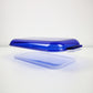 Bruno Gecchelin for Guzzini 1980s Italian acrylic / lucite storage and serving container. In and Out range.