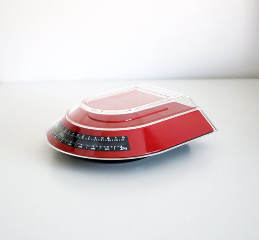 Furio Minuti for Guzzini 1980s Lady B postmodern kitchen scales