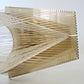 Paul Secon for Sompex mid century lucite / smoked perspex and nylon thread ceiling lampshade
