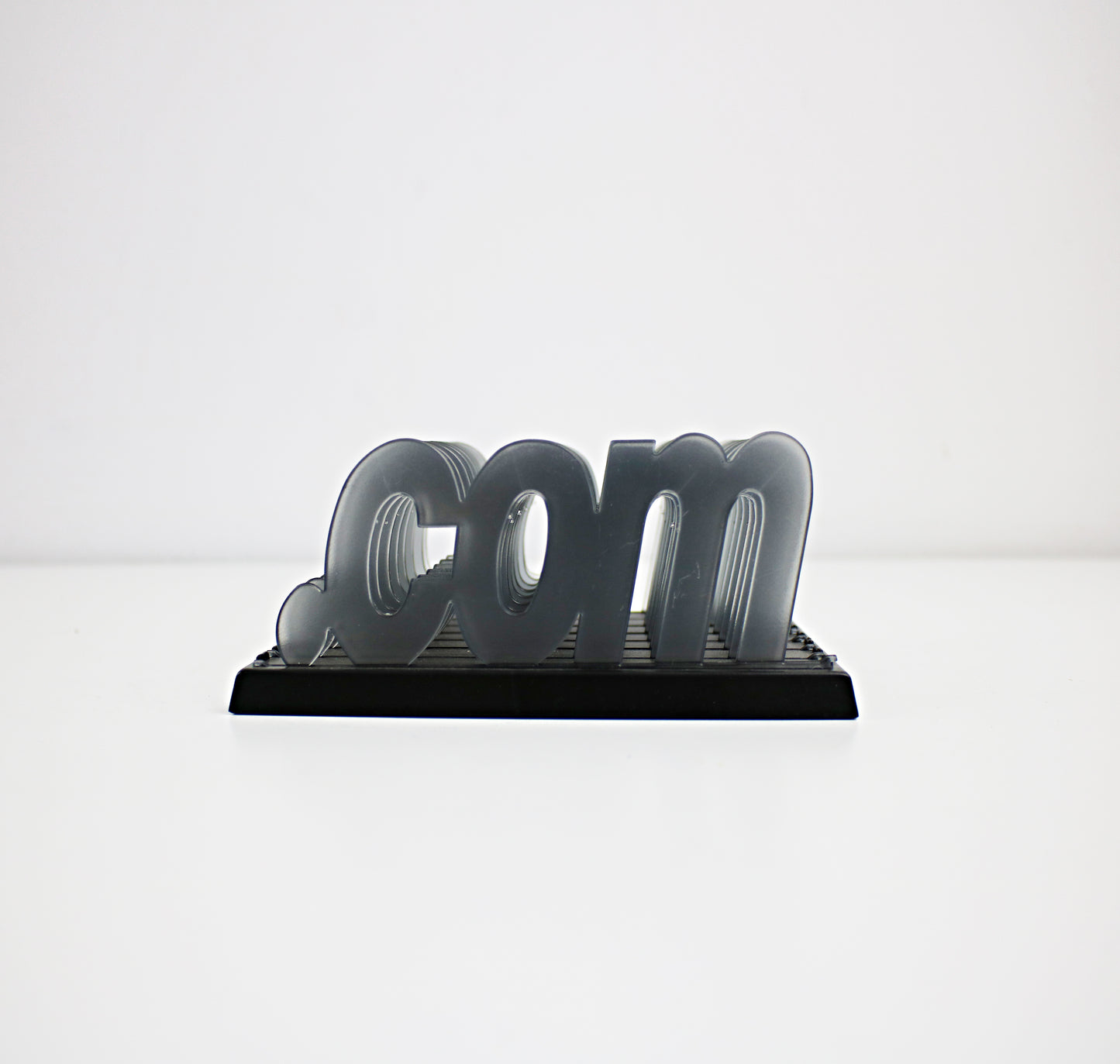 Rare .COM (dot com) CD rack from the late 90s/early 2000s