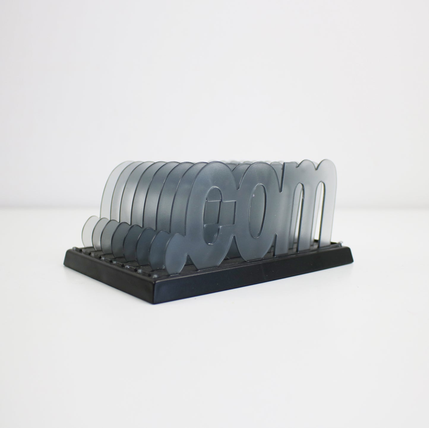 Rare .COM (dot com) CD rack from the late 90s/early 2000s