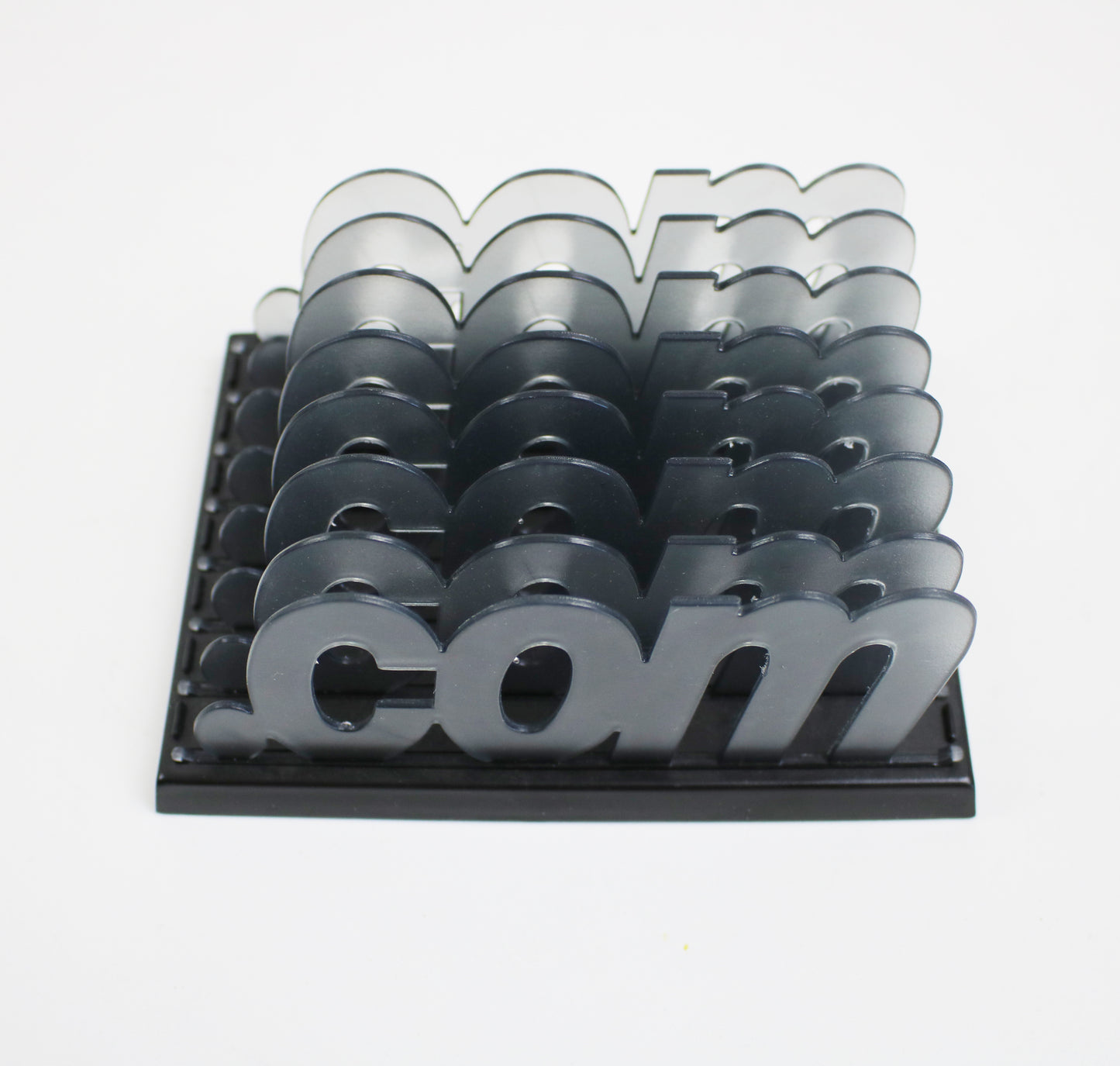 Rare .COM (dot com) CD rack from the late 90s/early 2000s