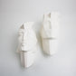 Original Lindsey B Brian or Brunhilde full face mannequin wall sculptures (stand also available) in white resin