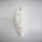 Original Lindsey B Brian or Brunhilde full face mannequin wall sculptures (stand also available) in white resin