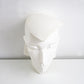 Original Lindsey B Brian or Brunhilde full face mannequin wall sculptures (stand also available) in white resin