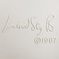 Original Lindsey B Brian or Brunhilde full face mannequin wall sculptures (stand also available) in white resin