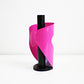 Pre-loved Sabine Stougaard for Steel Function - Pisa kitchen towel holder in bright pink and black