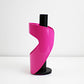 Pre-loved Sabine Stougaard for Steel Function - Pisa kitchen towel holder in bright pink and black