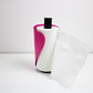 Pre-loved Sabine Stougaard for Steel Function - Pisa kitchen towel holder in bright pink and black