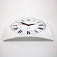 Postmodern / space age wall clock F Castiglione Morelli for Guzzini 1980s / 90s