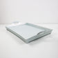 Rare LARGE Y2K Space age silver acrylic Pop tray by Guzzini 2000s