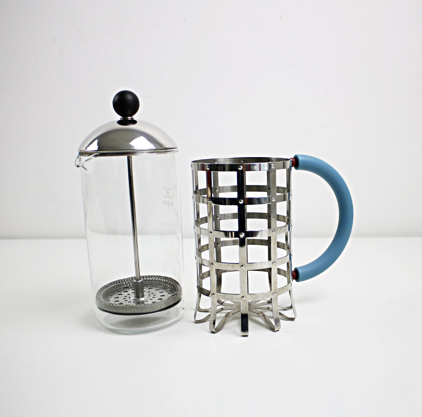 1980s Michael Graves for Alessi cafetiere - preloved and vintage