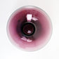 Ria Falk for IKEA handblown mulberry coloured glass onion / ball vases 2 available.